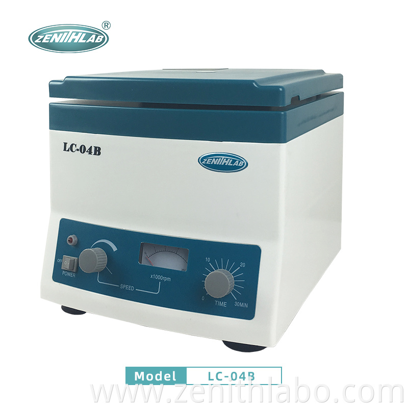 ZENITH LAB Low Speed Centrifuge With Plastic Case